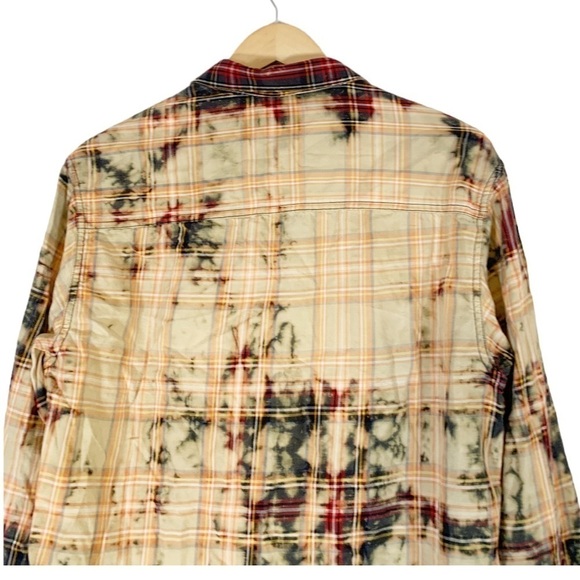 Zara Tie Dye Long Sleeve Button Down shirt Size Medium - Picture 5 of 7